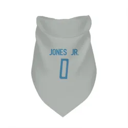 Detroit Lions Marvin Jones Jr. Silver Pet Bandana for Dog & Cat