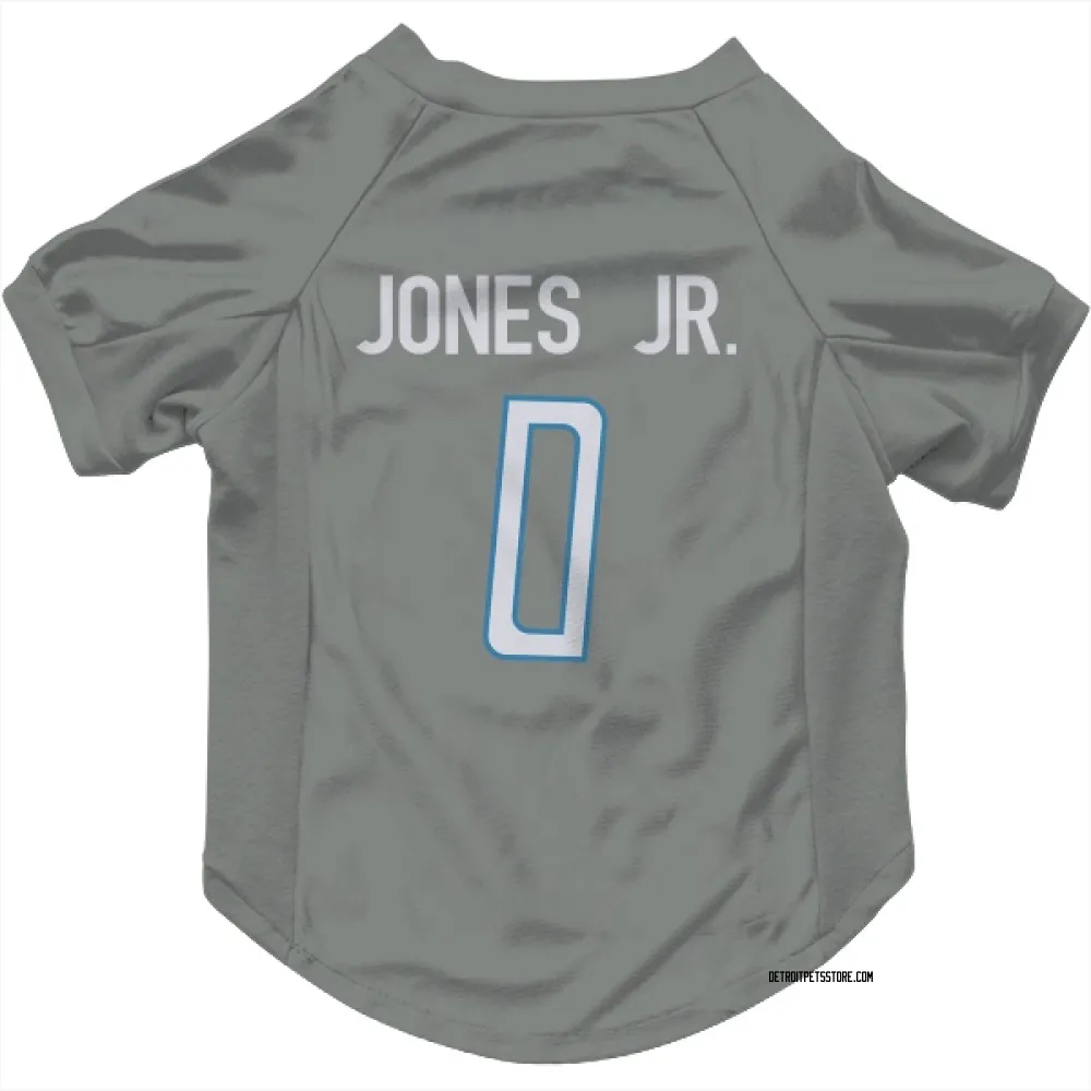 Detroit Lions Marvin Jones Jr. Steel Pet Jersey for Dog & Cat