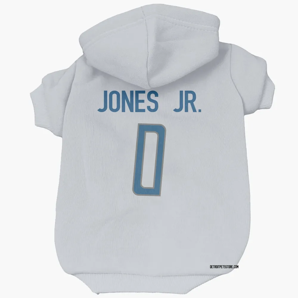 Detroit Lions Marvin Jones Jr. White Pet Hoodie for Dog & Cat