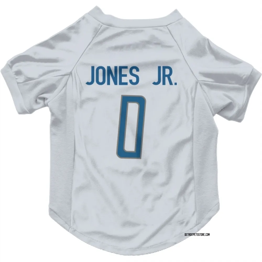 Detroit Lions Marvin Jones Jr. White Pet Jersey for Dog & Cat