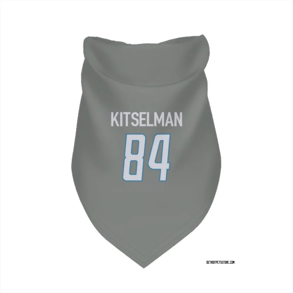 Detroit Lions Miles Kitselman Steel Pet Bandana for Dog & Cat