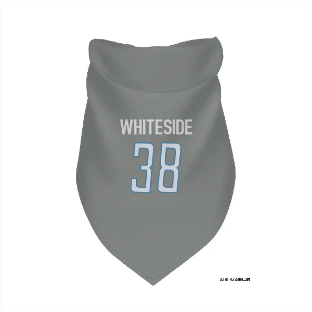 Detroit Lions Nick Whiteside Steel Pet Bandana for Dog & Cat