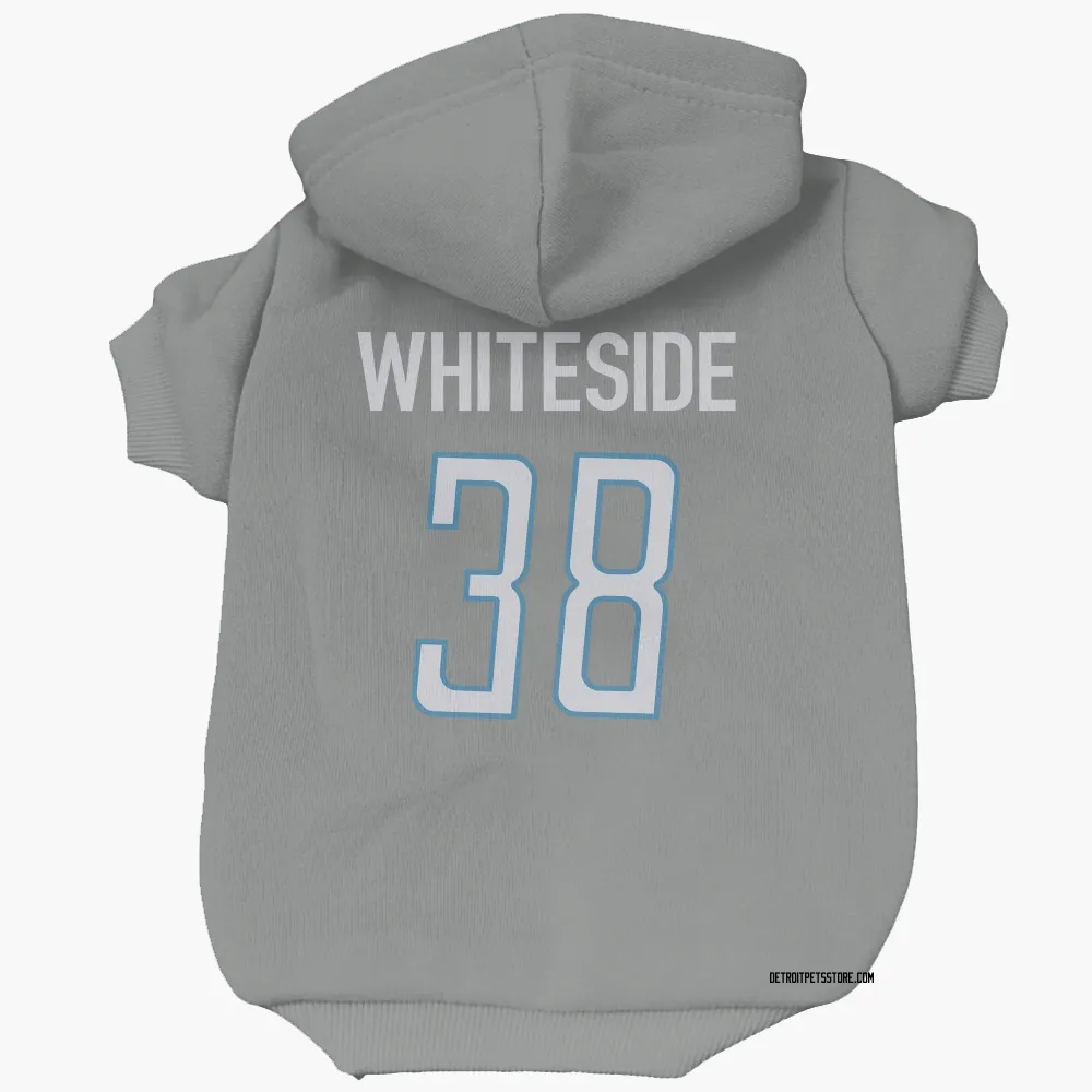 Detroit Lions Nick Whiteside Steel Pet Hoodie for Dog & Cat