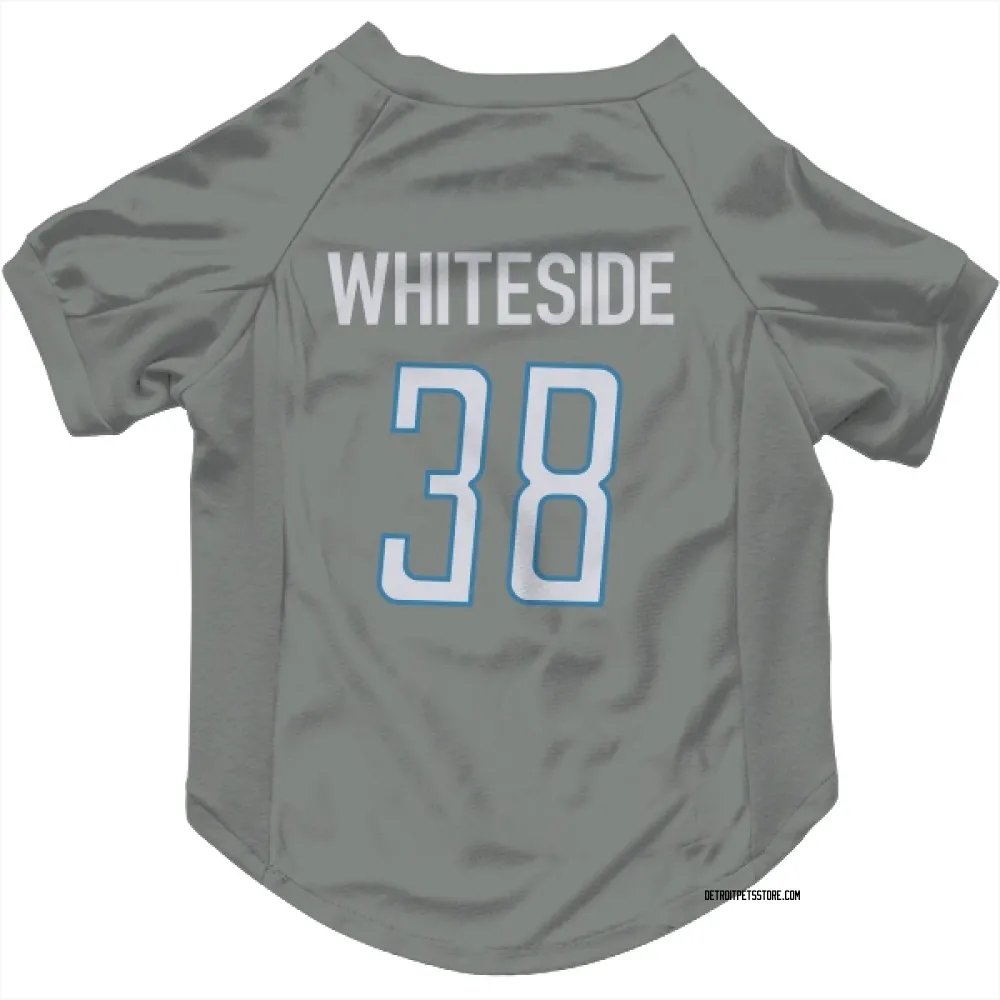 Detroit Lions Nick Whiteside Steel Pet Jersey for Dog & Cat