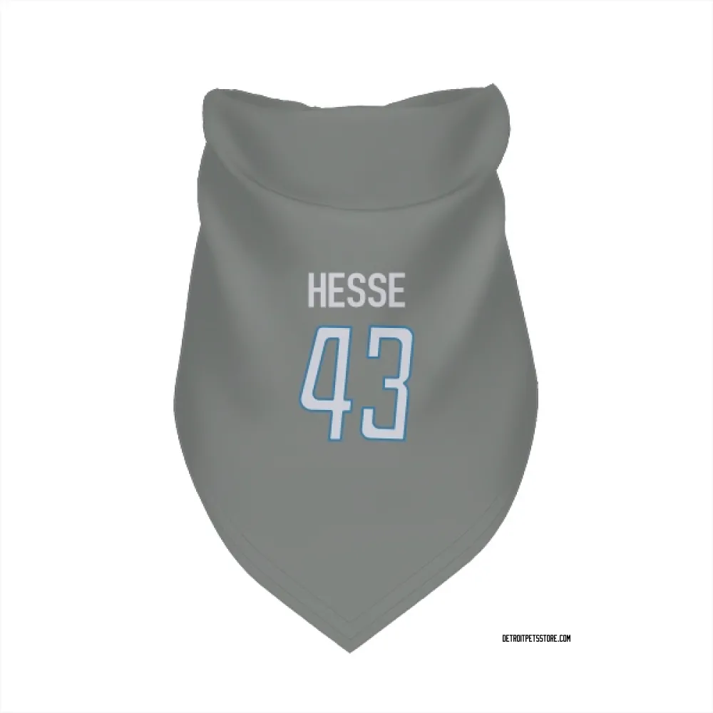 Detroit Lions Parker Hesse Steel Pet Bandana for Dog & Cat