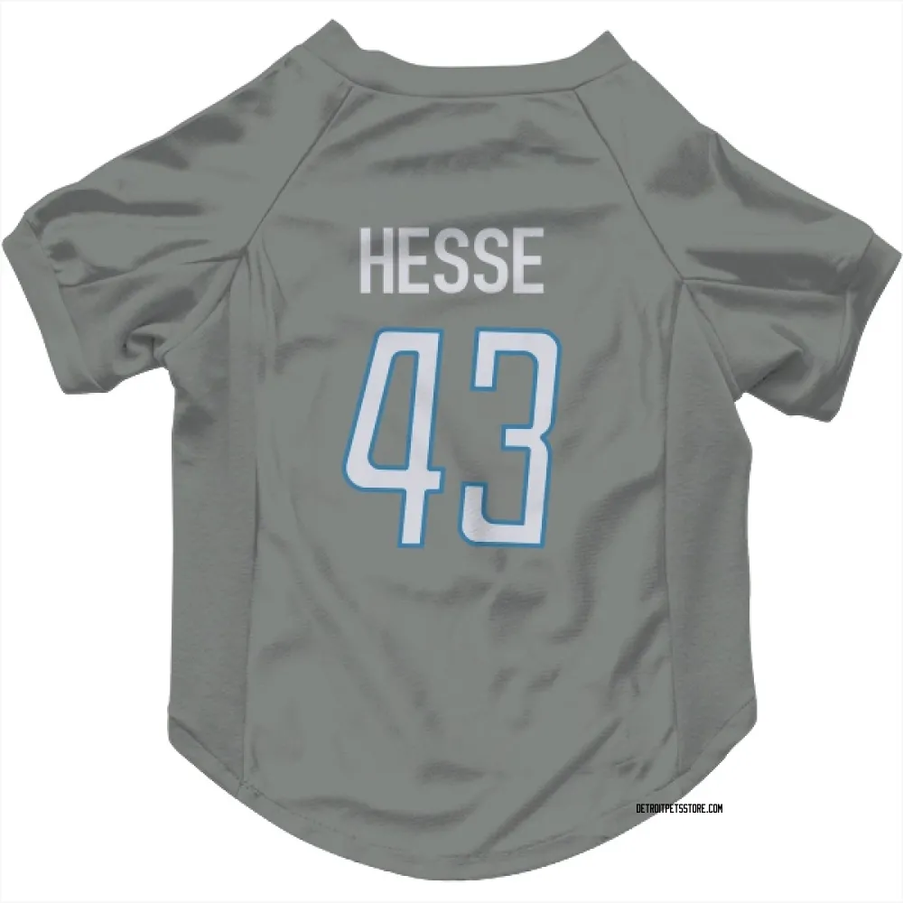 Detroit Lions Parker Hesse Steel Pet Jersey for Dog & Cat