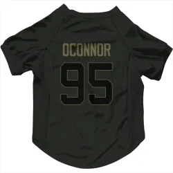 Detroit Lions Pat O'Connor Black Service Pet Jersey for Dog & Cat