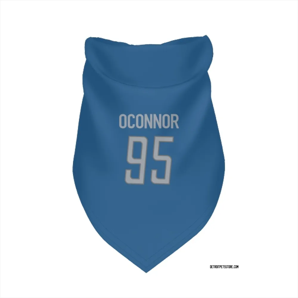 Detroit Lions Pat O'Connor Blue Pet Bandana for Dog & Cat