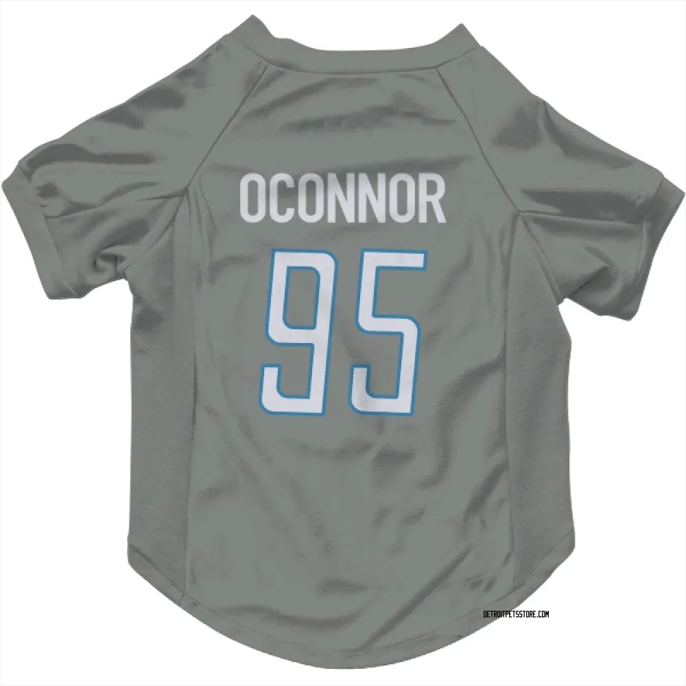 Detroit Lions Pat O'Connor Steel Pet Jersey for Dog & Cat