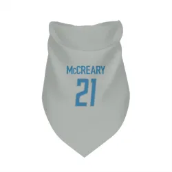 Detroit Lions Roger McCreary Silver Pet Bandana for Dog & Cat