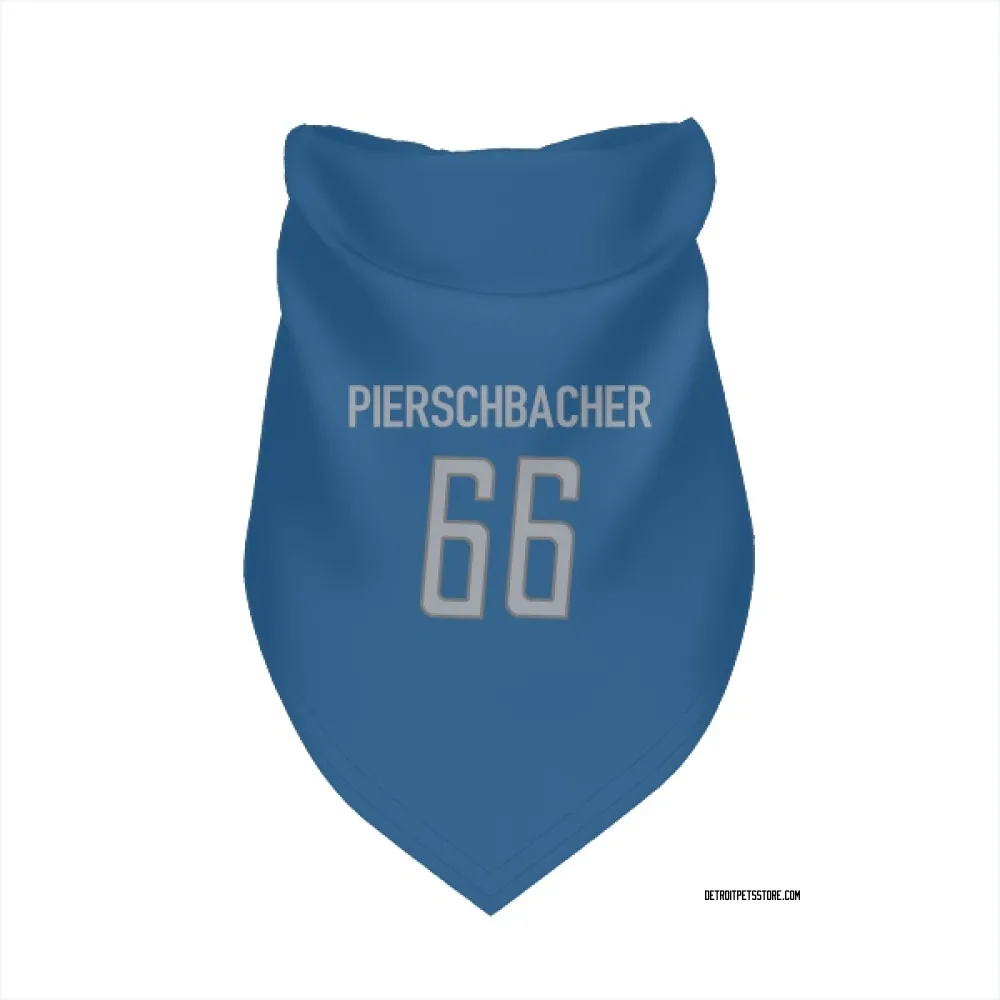 Detroit Lions Ross Pierschbacher Blue Pet Bandana for Dog & Cat