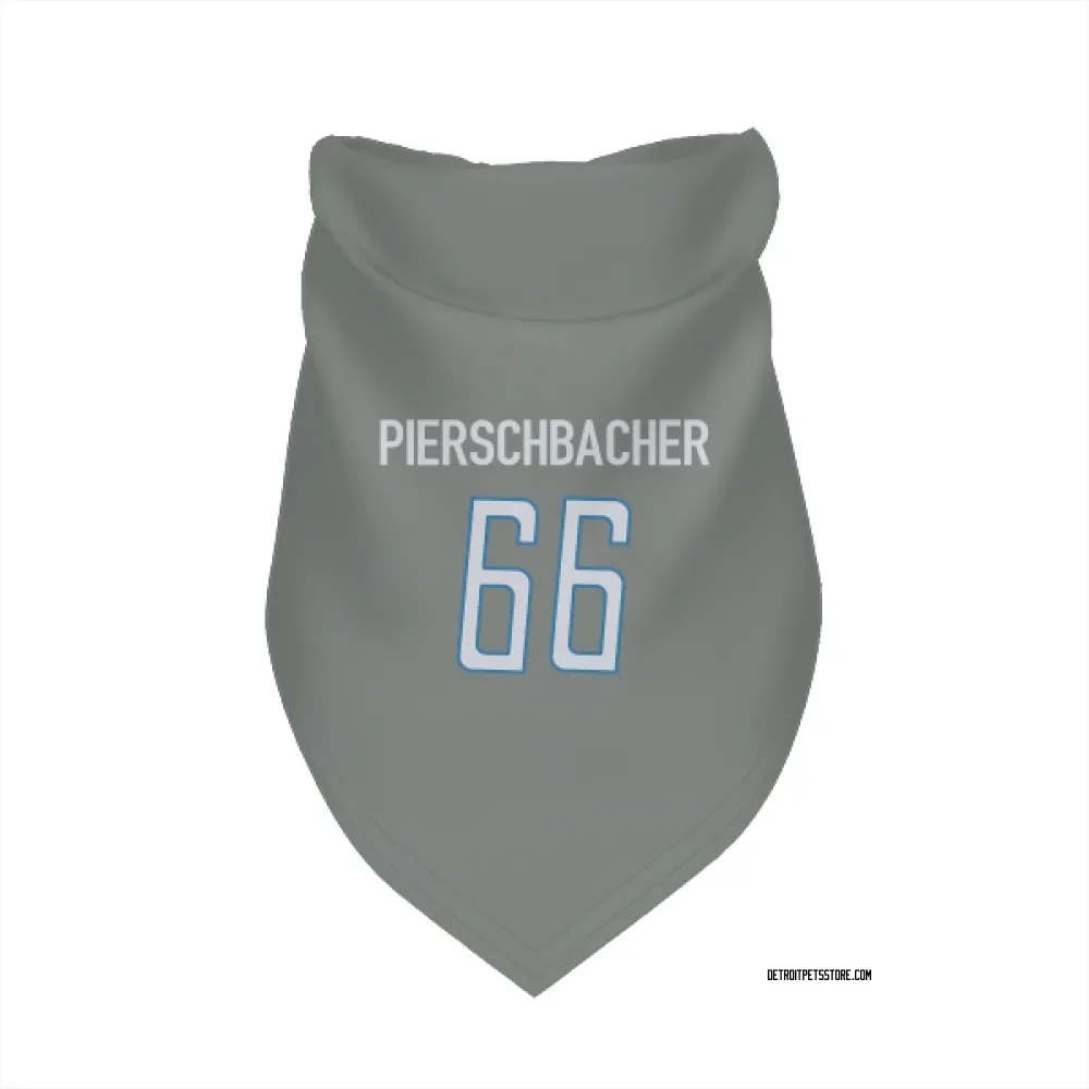 Detroit Lions Ross Pierschbacher Steel Pet Bandana for Dog & Cat