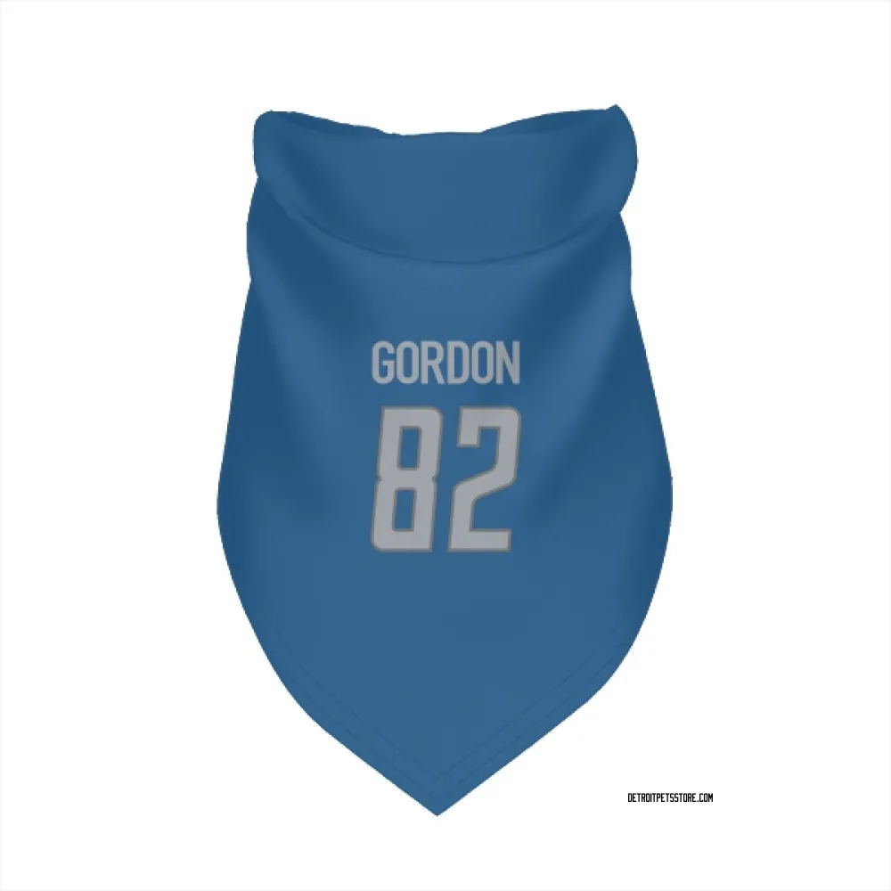 Detroit Lions Thomas Gordon Blue Pet Bandana for Dog & Cat