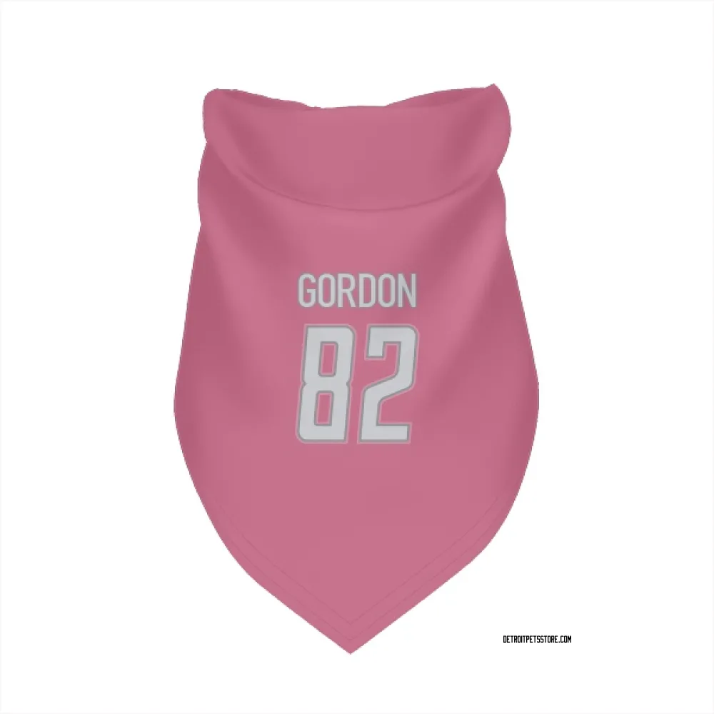 Detroit Lions Thomas Gordon Pink Pet Bandana for Dog & Cat