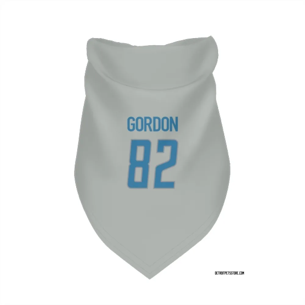 Detroit Lions Thomas Gordon Silver Pet Bandana for Dog & Cat