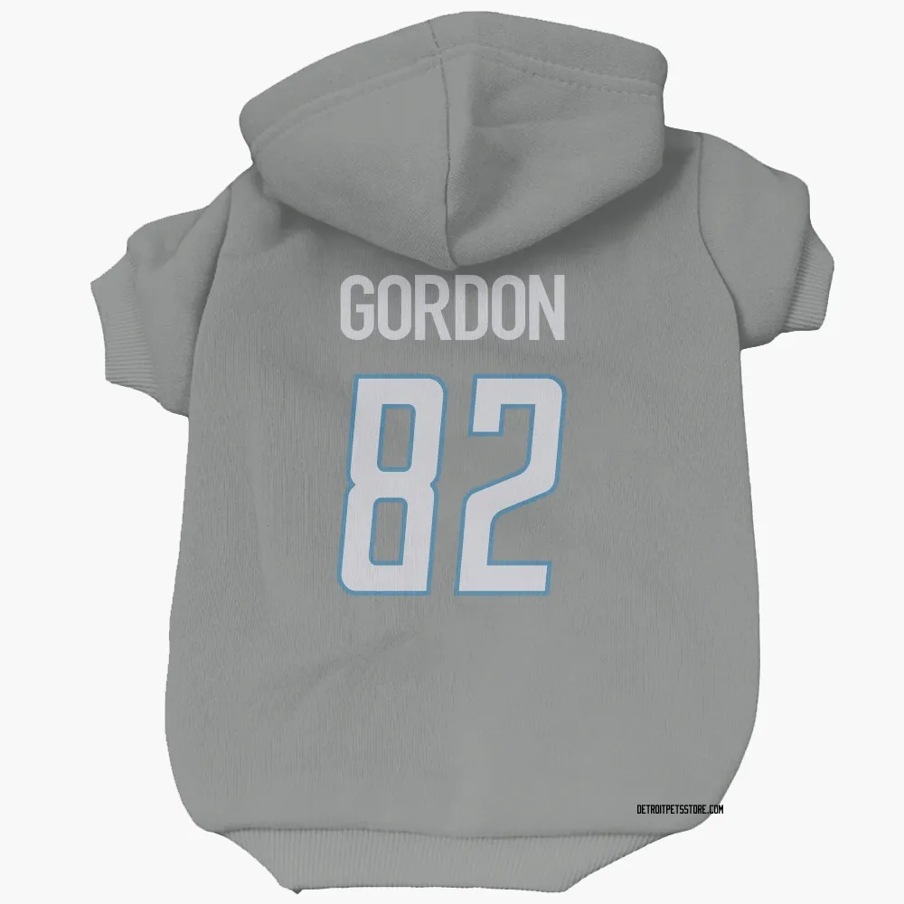 Detroit Lions Thomas Gordon Steel Pet Hoodie for Dog & Cat