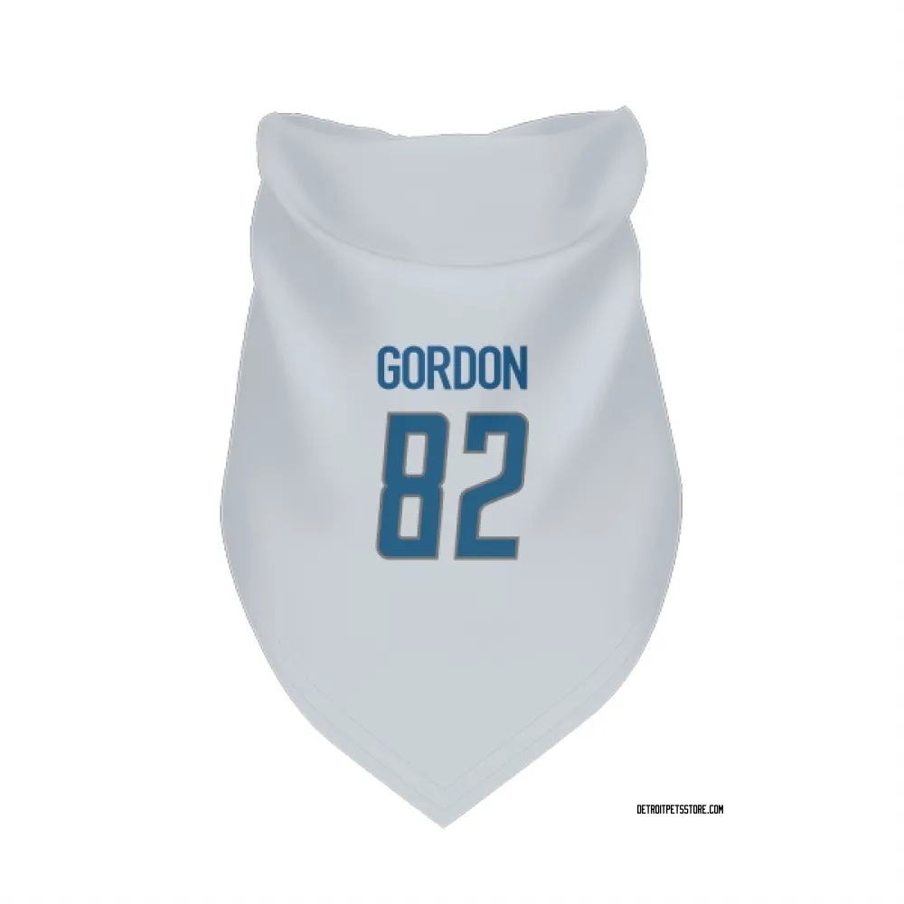 Detroit Lions Thomas Gordon White Pet Bandana for Dog & Cat