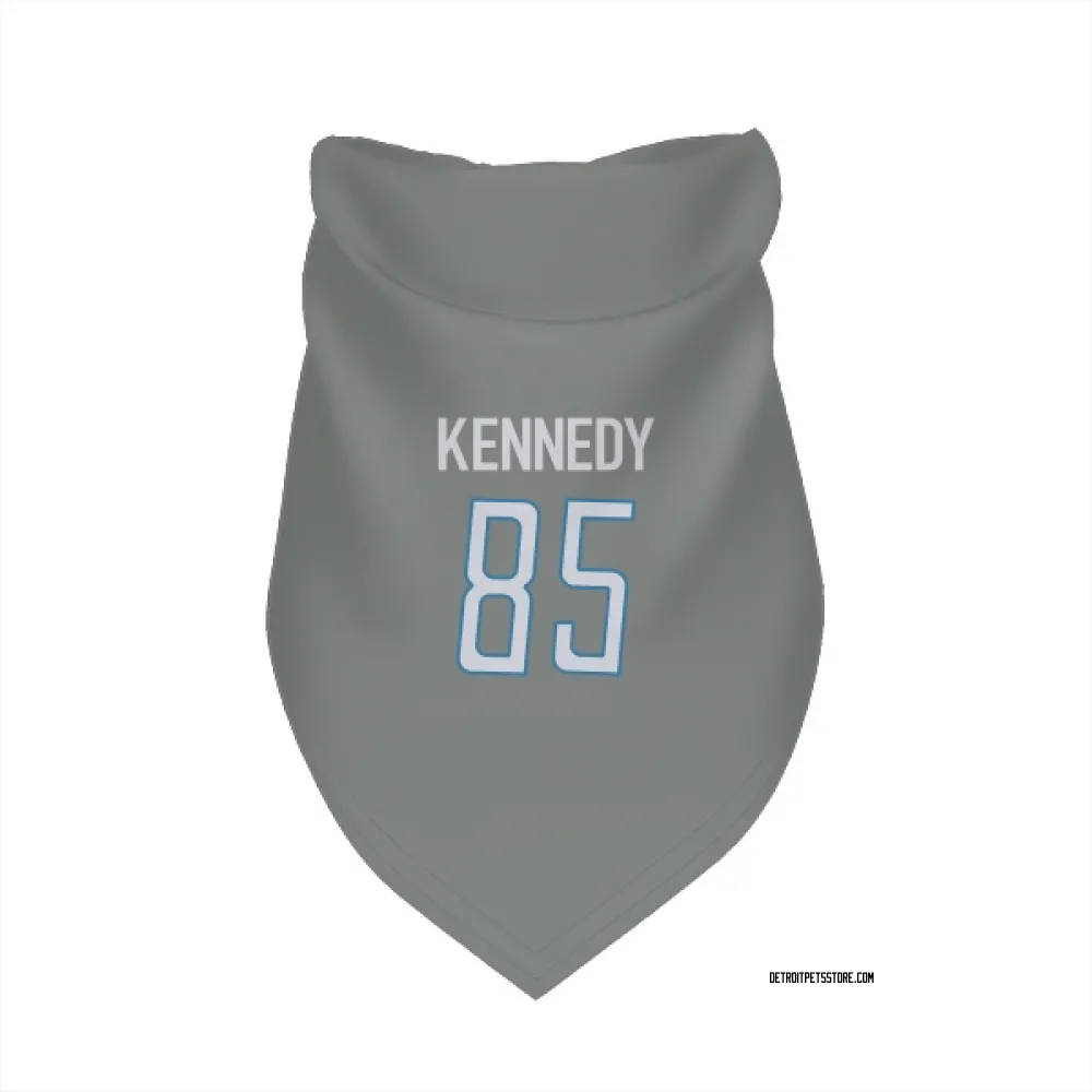 Detroit Lions Tom Kennedy Steel Pet Bandana for Dog & Cat