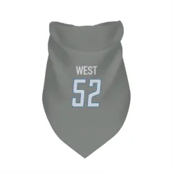 Detroit Lions Tyre West Steel Pet Bandana for Dog & Cat